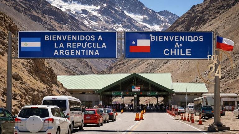 Chile retrasa su huso horario y se diferencia de Argentina