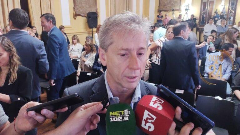 Vischi: “Queremos que el año sea productivo con una agenda de consenso”