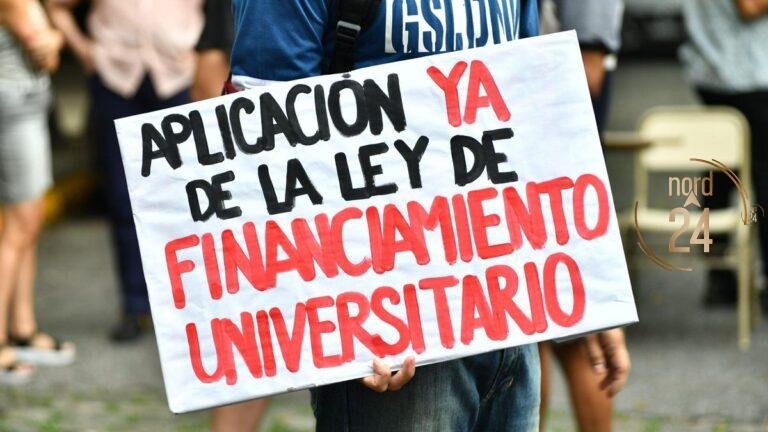 Justicia exige cumplimiento de la ley de financiamiento universitario