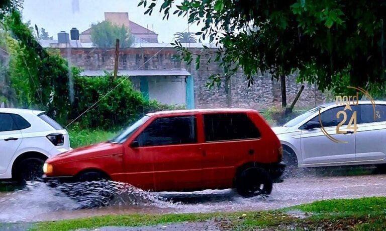 Temporal: Esquina e Ituzaingó fueron las ciudades con más milímetros de agua caída