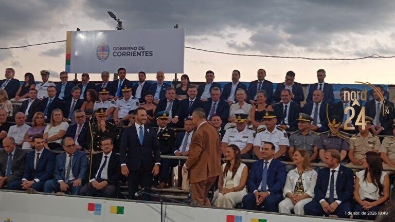 Ituzaingó fue sede del homenaje provincial a los héroes de Malvinas 