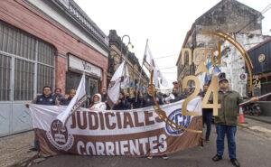 Judiciales esperan dato de inflación antes de definir medidas de fuerza 