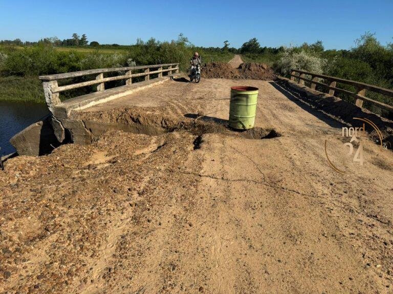 Monte Caseros: Habilitan la Ruta 129 tras trabajos de emergencia 