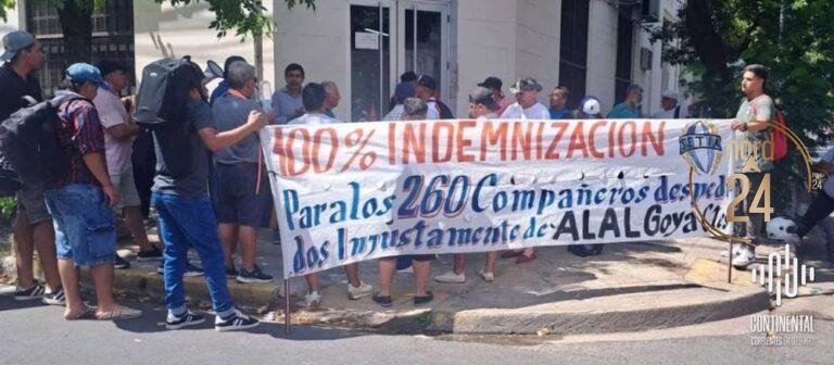 Ex trabajadores de Alal continúan el reclamo por indemnizaciones y cuestionan accionar de la justicia 