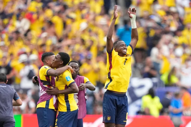 Histórico triunfo de Ecuador sobre Alemania