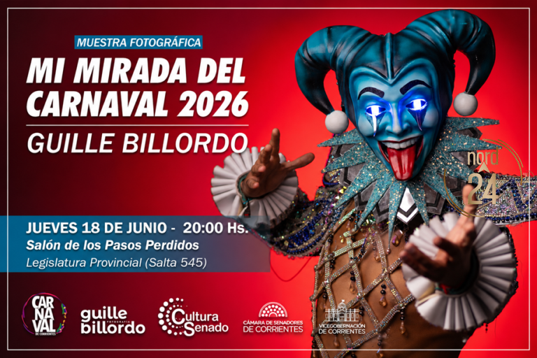 Guillermo Billordo inaugura la muestra fotográfica “Mi mirada del Carnaval”
