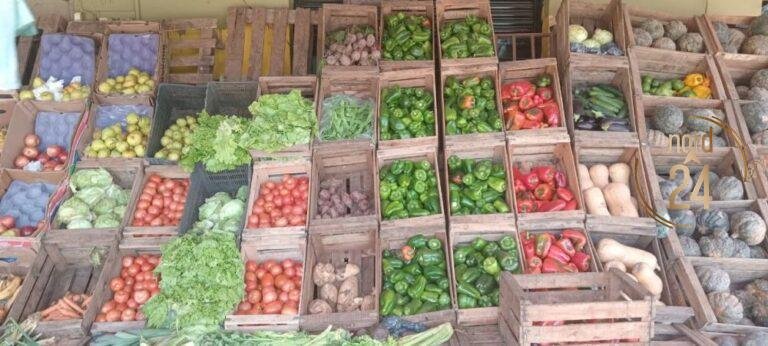Pese a la estabilidad de precios, las ventas de verduras siguen muy bajas 