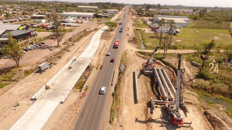 Autovía Ruta 12: Reiniciaron las obras y habilitaron nuevos desvíos de tránsito