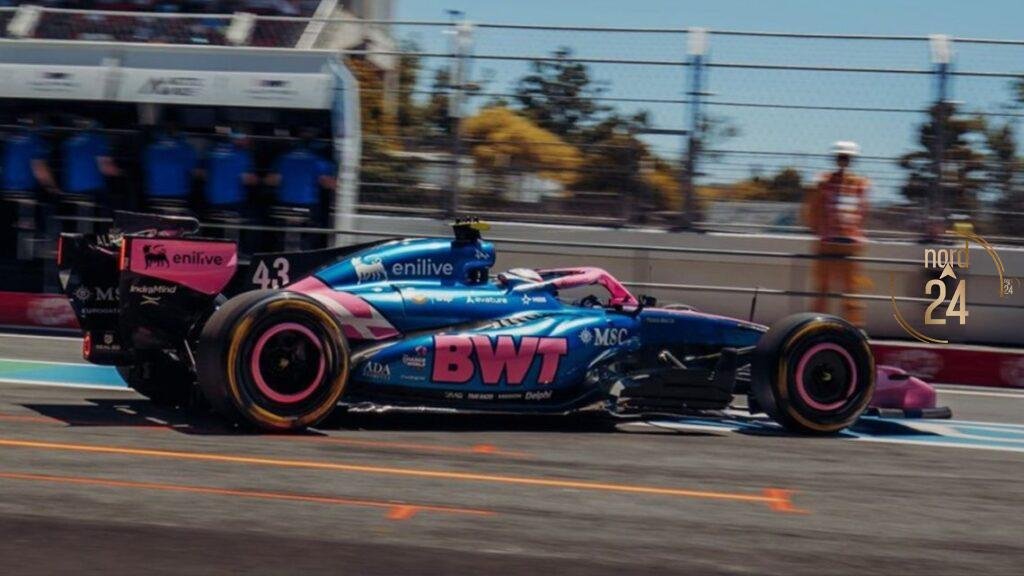 Colapinto arrancó mal la primera prueba del gran premio de España