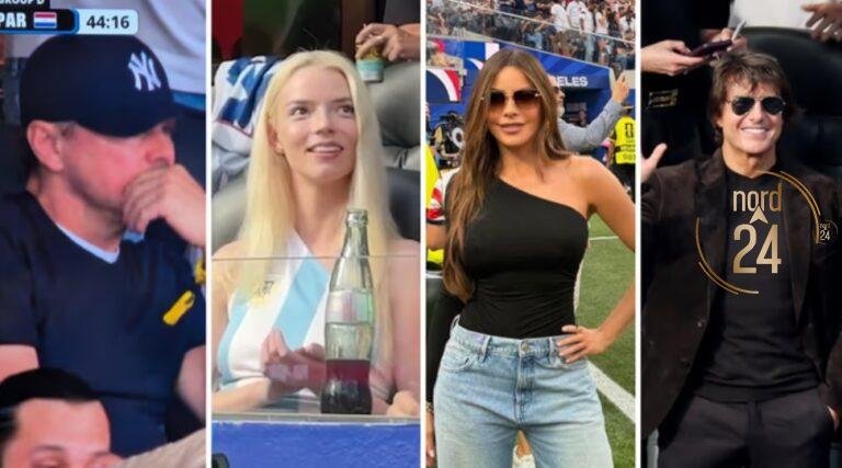 Las celebridades coparon las tribunas en la tercera apertura del Mundial 2026