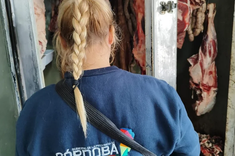 Decomisan más de cien kilos de carne de cerdo en Córdoba