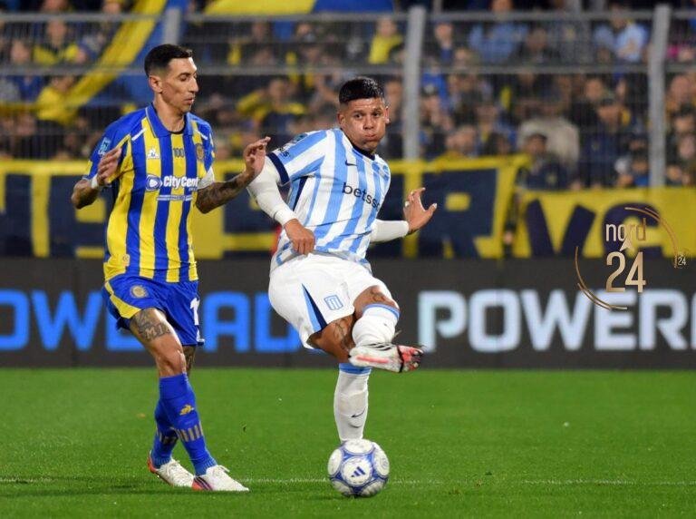 Central y Racing empataron en un emotivo partido en Rosario