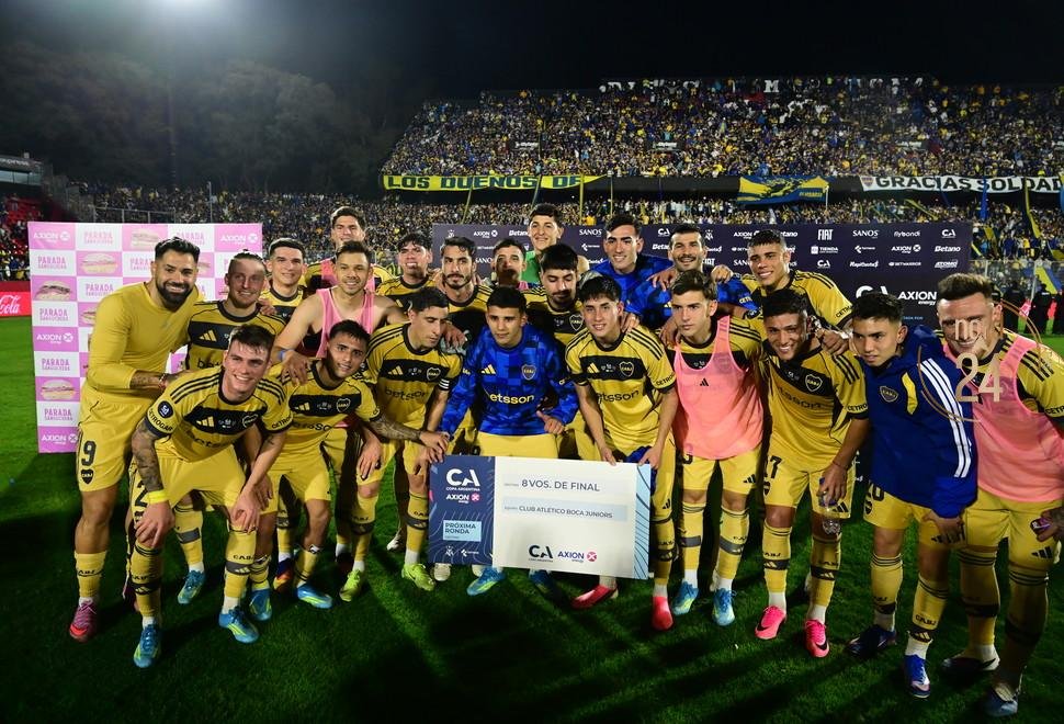Boca le ganó a Sarmiento en el debút de Arruabarrena