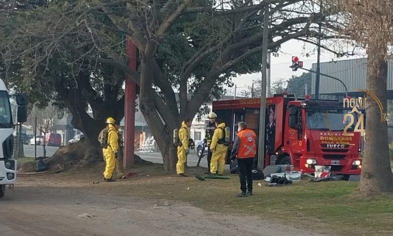Preocupación por el derrame de casi mil litros de ácido nítrico en Córdoba