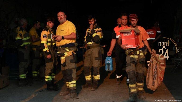 Más de 12 mil hectáreas calcinadas en la zona de Zaragoza, al noreste de España