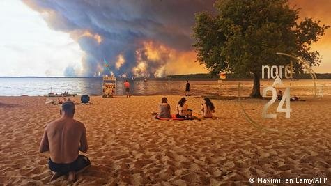 Registran la mayor cantidad de superficie arrasada en Francia por los incendios