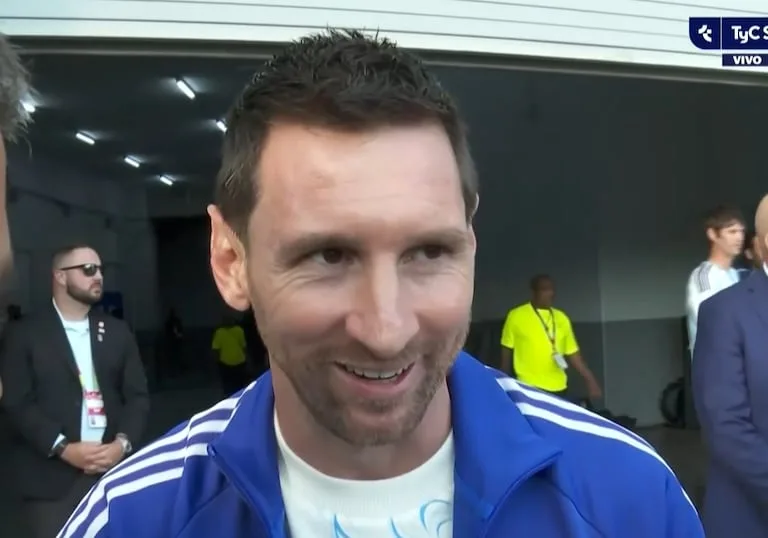 Messi le dedicó el triunfo a los que la pasan mal y no tienen trabajo