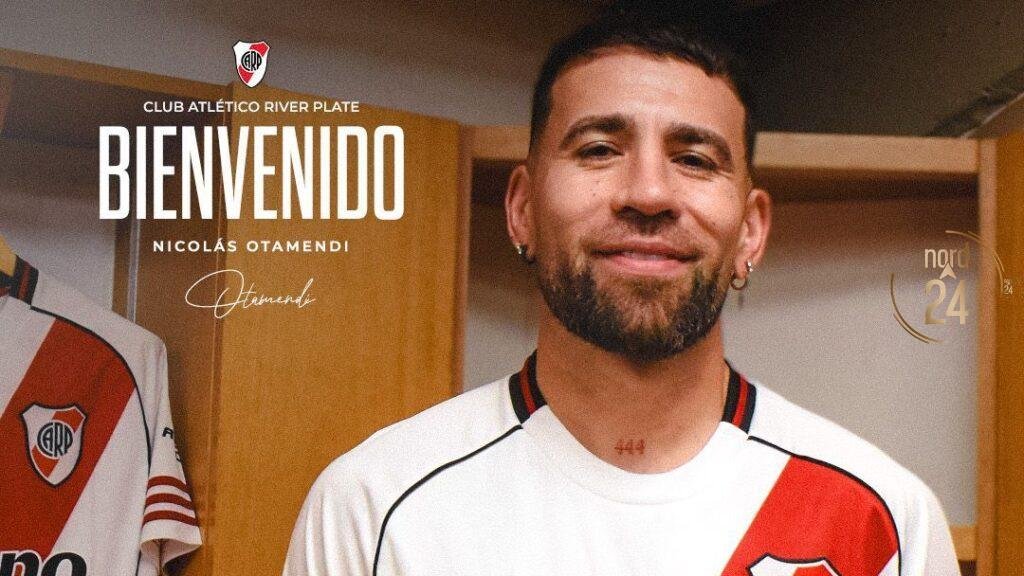 Otamendi anunció que no se tomará vacaciones y ya se suma a River