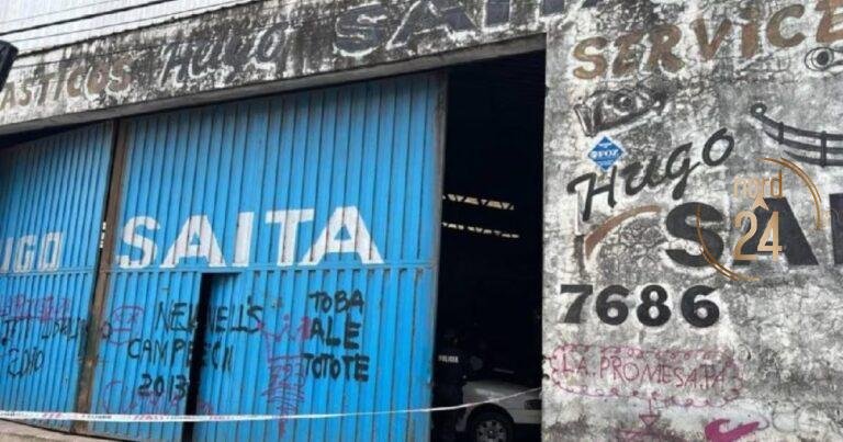 Un operario falleció aplastado por un colectivo en un taller mecánico