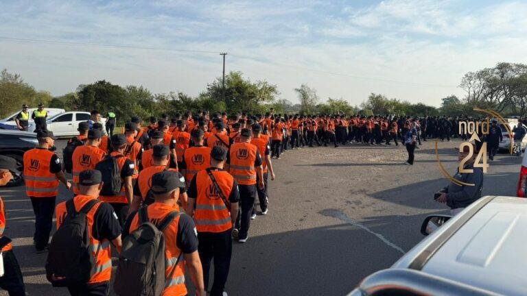 Peregrinación Policial a Itatí: Cortes en la RN 12 y drones para monitorear la marcha