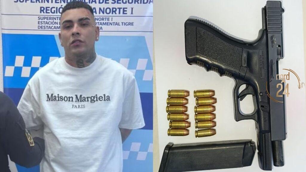 Detuvieron a reconocido cantante por circular con un arma de guerra en el auto