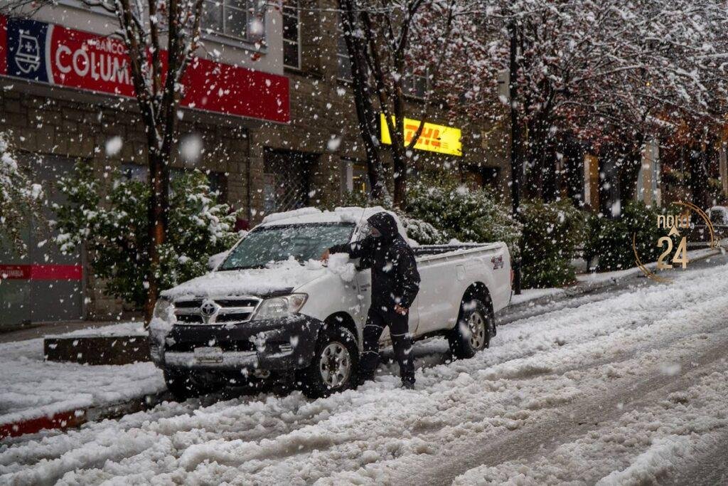 El Servicio Meteorológico emite alerta amarilla por nevadas para seis provincias