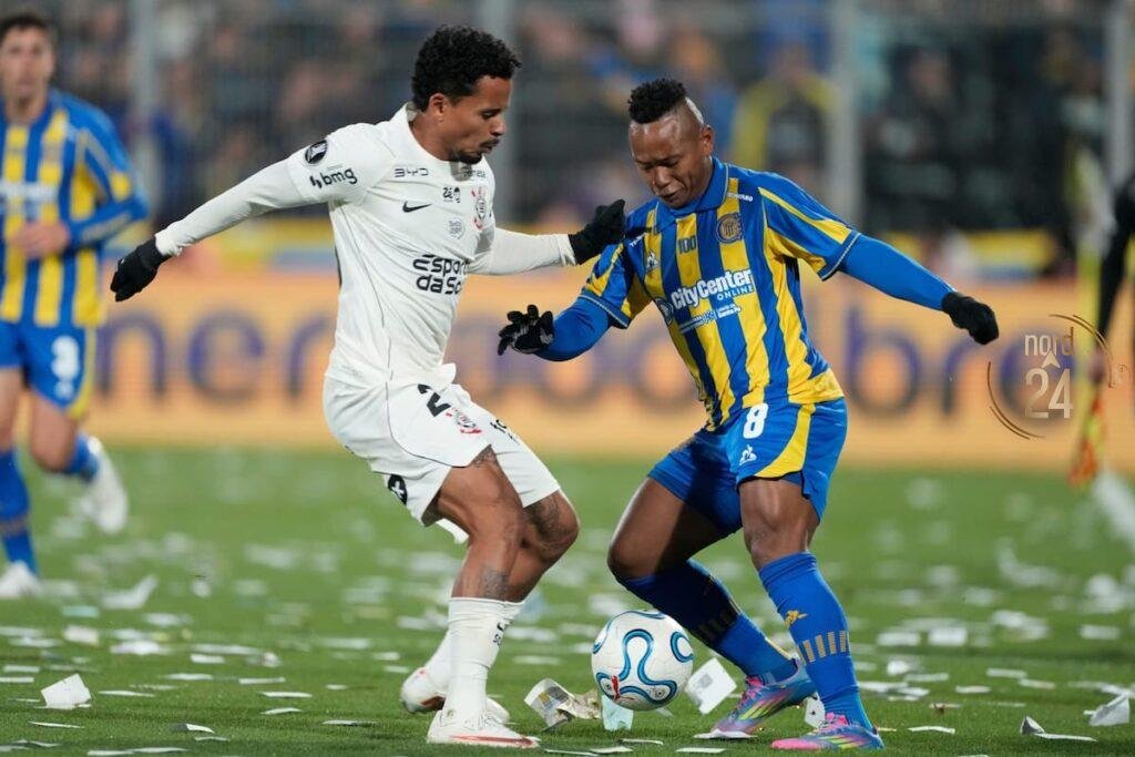 Central empató con Corinthians por la ida de los octavos