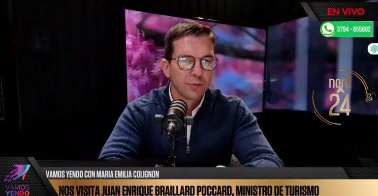 Juan Braillard Poccard adelantó nuevas estrategias para posicionar a Corrientes