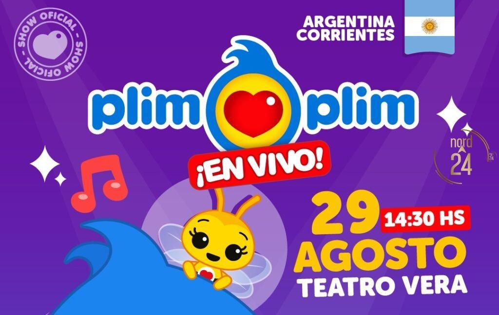 Plim Plim llega a Corrientes y Resistencia con “Energía Recargada”