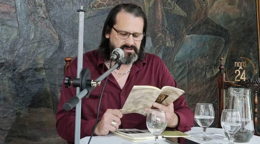 Rodrigo Galarza presenta “El huracán de lo leve”, una obra poética que reúne casi tres décadas de escritura