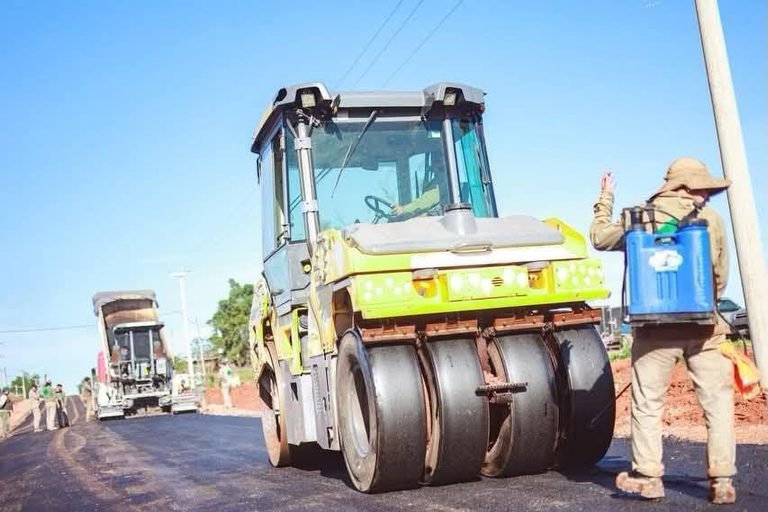 Santo Tomé: asfaltan 400 metros para mejorar la conexión productiva local  
