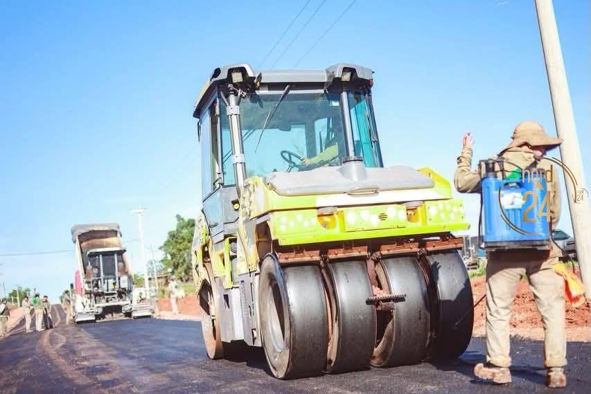 Santo Tomé: asfaltan 400 metros para mejorar la conexión productiva local  