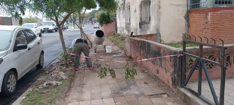 Corrientes: habrá facilidades de pago para reparar veredas 