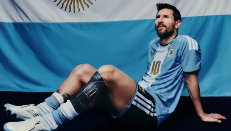 Se dió a conocer la camiseta para el último partido de Messi