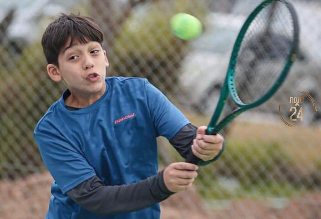 El joven correntino Bautista Miño se clasificó al Nacional de Tenis en Salta