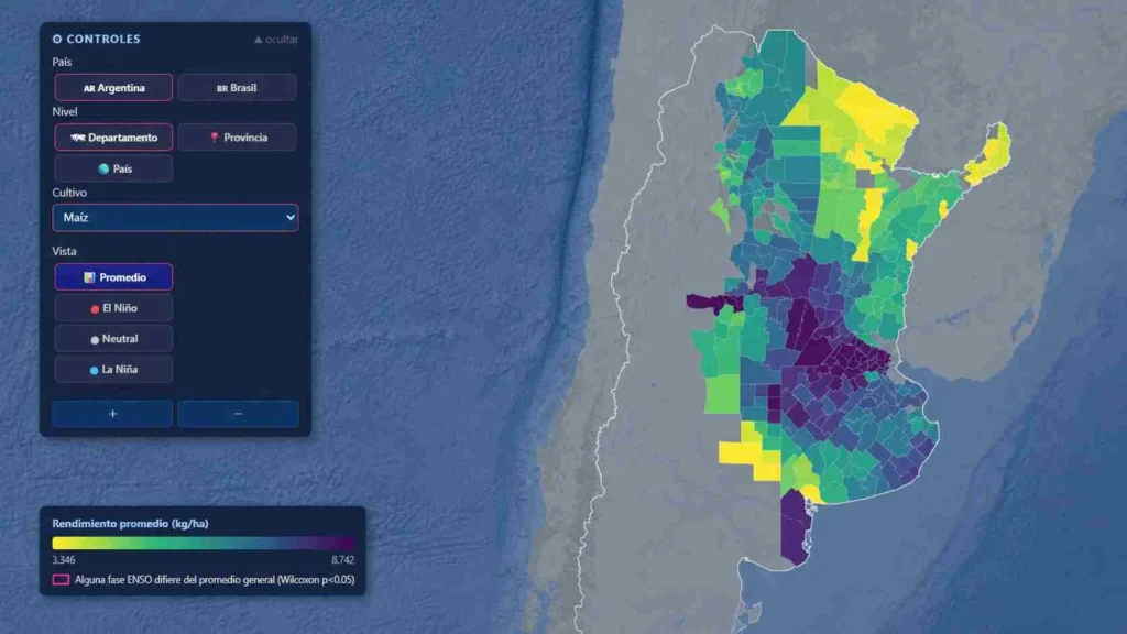 AgroENSO: La plataforma que permite anticipar el impacto de El Niño en el campo
