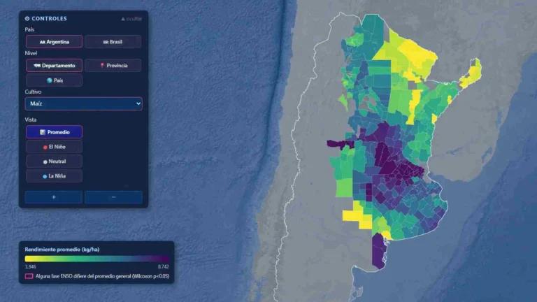 AgroENSO: La plataforma que permite anticipar el impacto de El Niño en el campo