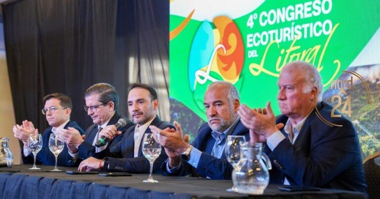 Valdés encabezó la apertura del 4° Congreso Ecoturístico del Litoral