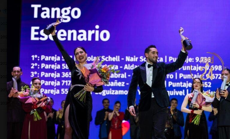 Una pareja de Buenos Aires es la nueva campeona mundial de Tango Escenario