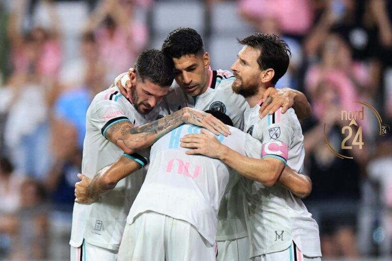 Inter Miami ganó con una asistencia de Messi a De Paul