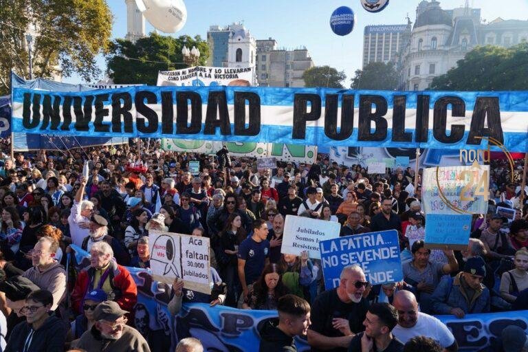 Nueva marcha federal universitaria en busca del cumplimiento de la ley de financiamiento