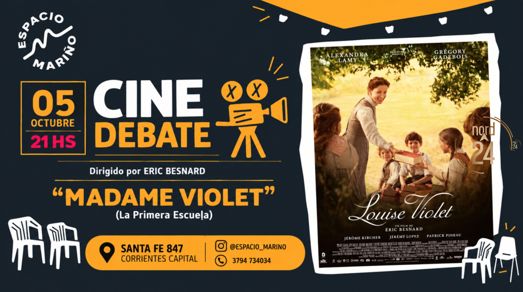 El cine francés vuelve a Espacio Mariño con “Madame Violet”, una historia sobre educación y libertad
