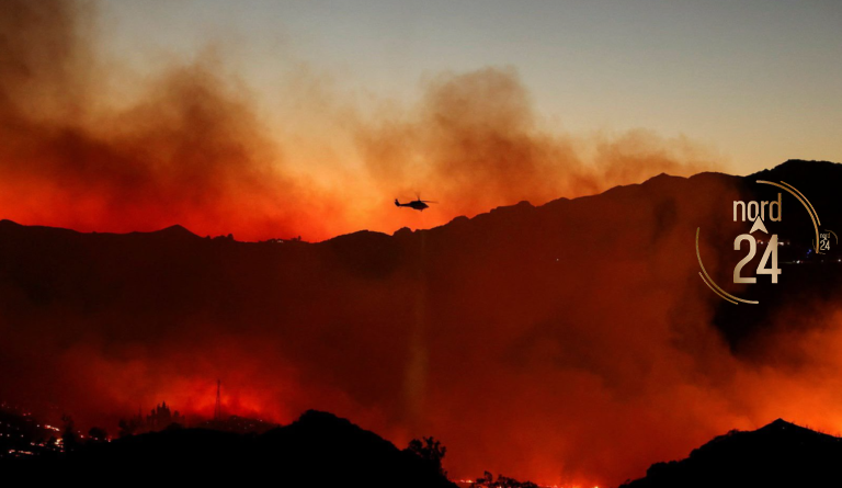 Evacúan zonas cercanas a Malibú por grandes incendios forestales