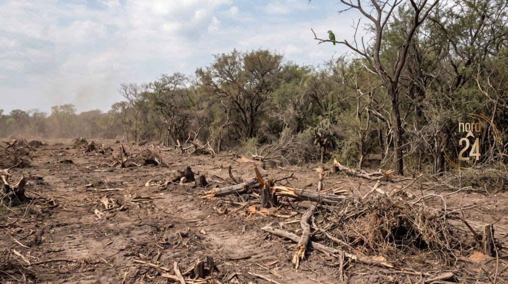 Denuncian el desmonte de 1.800 hectáreas de bosques nativos en Chaco
