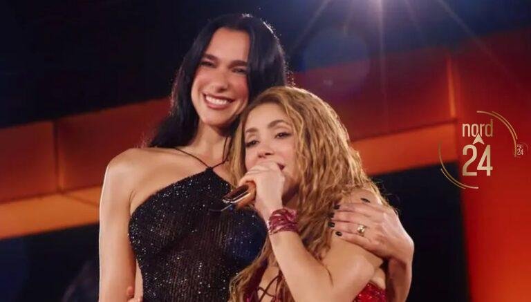 Shakira recibió a Dua Lipa en su residencia: tsunami de carisma y un clásico irresistible