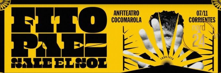 Fito Páez vuelve a Corrientes con Sale el sol tour
