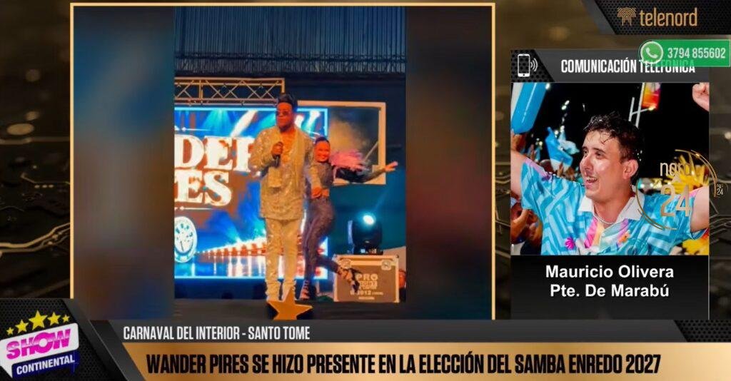 Marabú eligió su samba enredo 2027. Un joven de 15 años volvió a consagrarse ganador