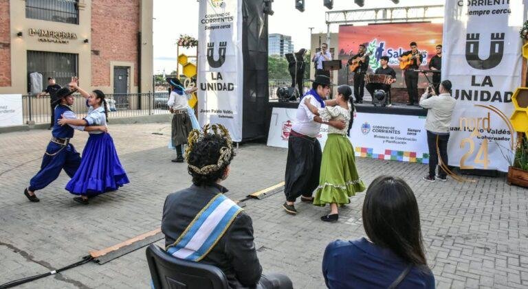 Saladas mostró su cultura, sus tradiciones y su producción en La Unidad